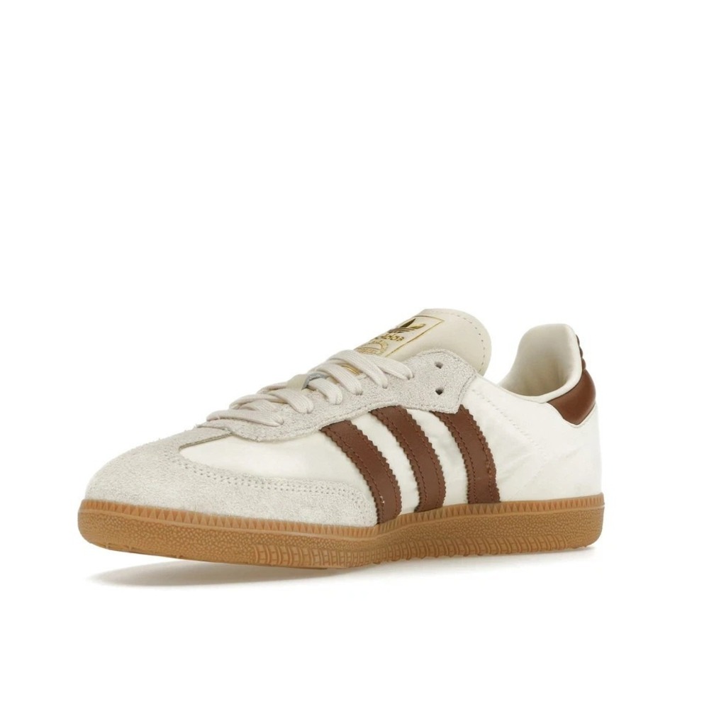 adidas Samba OG Cream White Preloved Brown Mens Size 9 Shoes ID1447 NEW - Picture 4 of 6